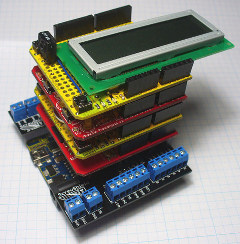 Base Shield Arduino UNO ~ byboRRe